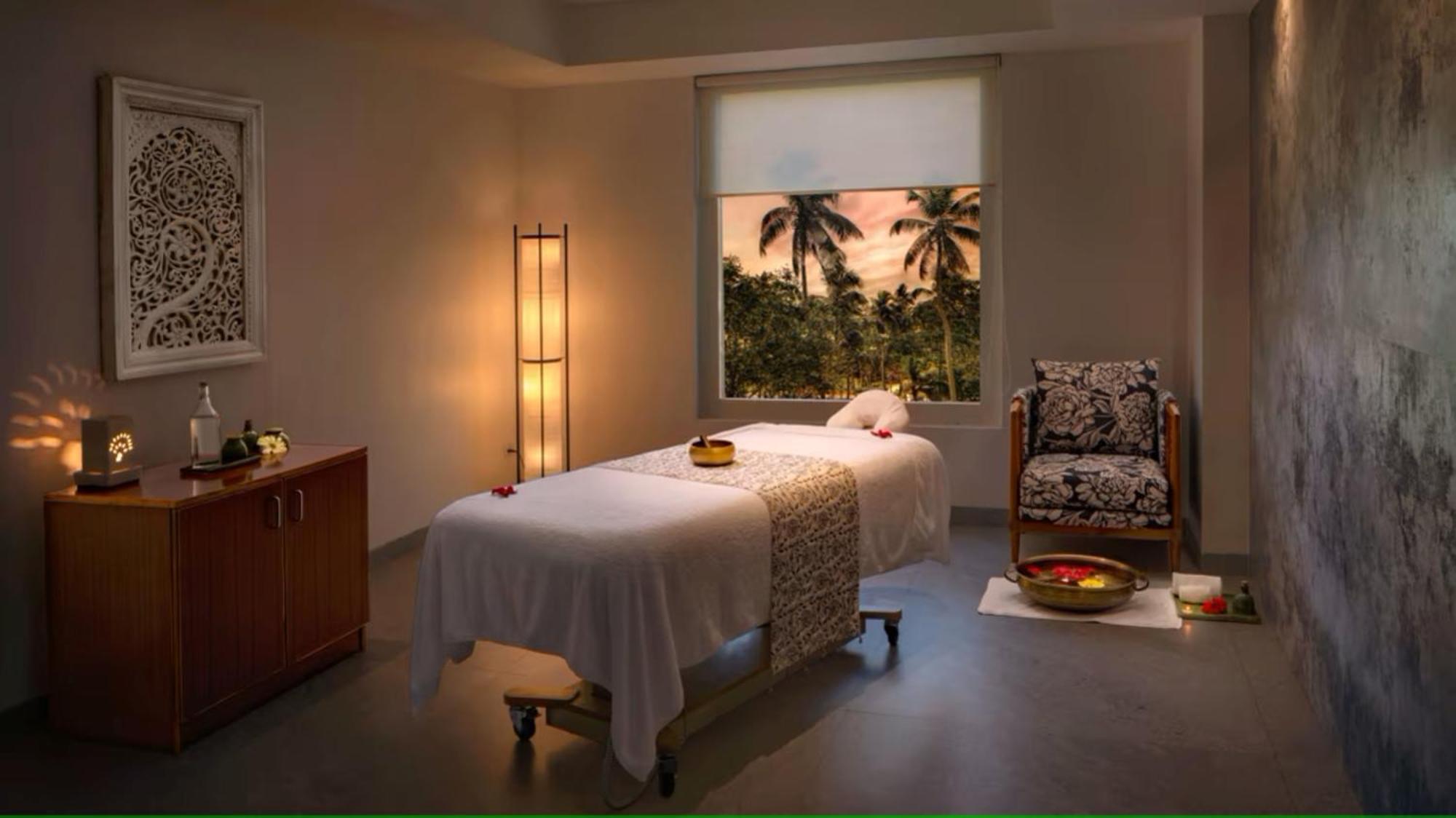 O By Tamara, Trivandrum Thiruvananthapuram Extérieur photo A treatment room at the spa